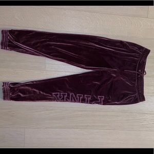 PINK Victoria’s Secret velour sweatpants
